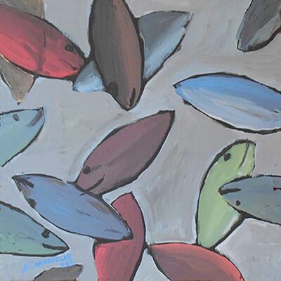 Opere di Karam Cannarella - Arabeschi marini
