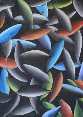 Opere di Karam Cannarella - Arabeschi marini